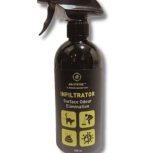Infiltrator odour remover for surfaces